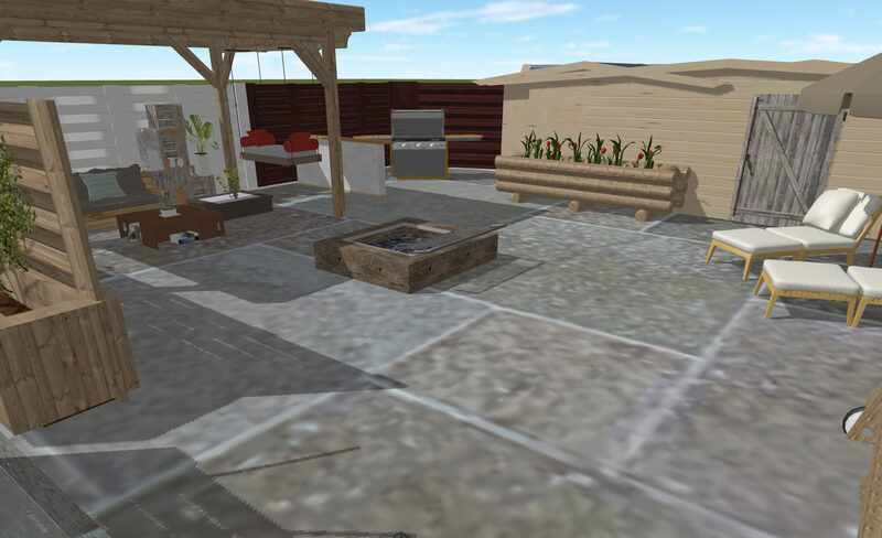 3D Garden Design project — The Phoenix Landscapes