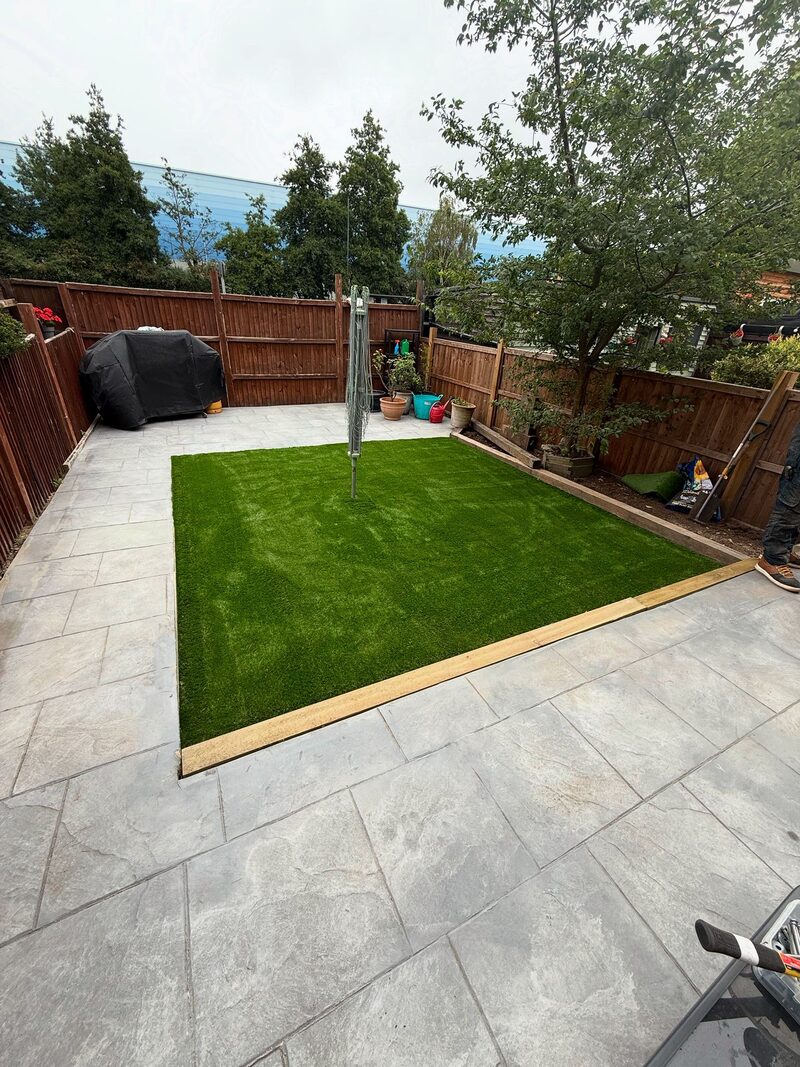 Artificial Lawn Installation project — The Phoenix Landscapes
