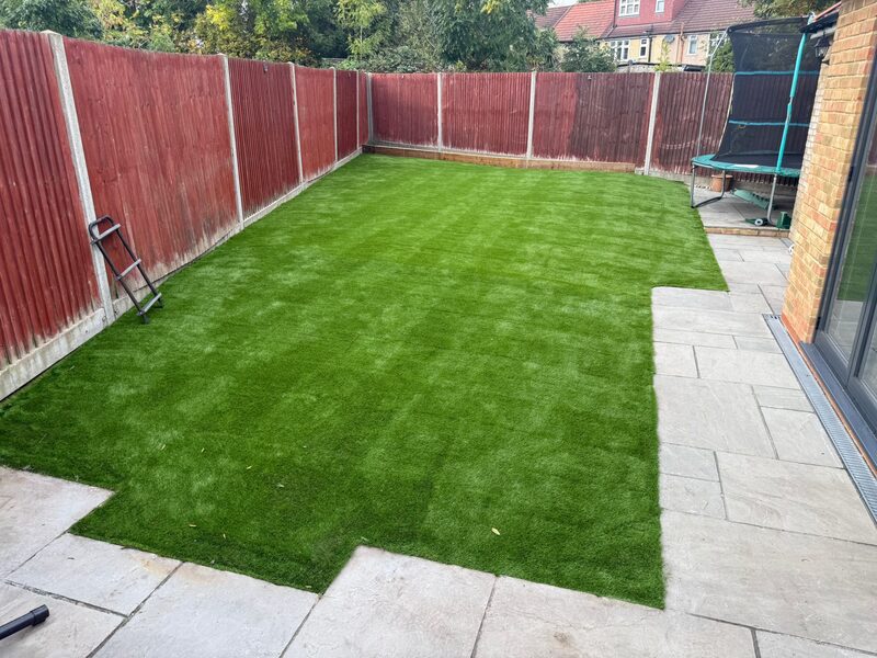 Artificial Lawn Installation project — The Phoenix Landscapes