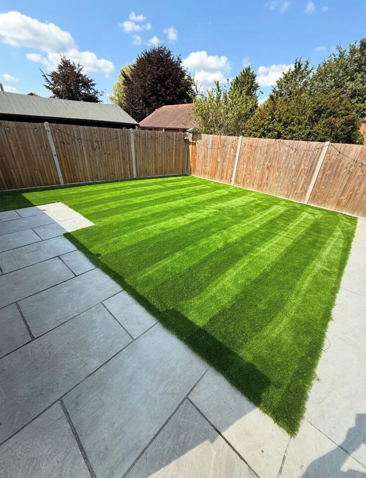 Artificial Lawn Installation project — The Phoenix Landscapes