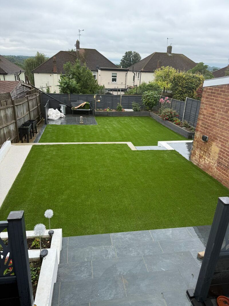 Artificial Lawn Installation project — The Phoenix Landscapes