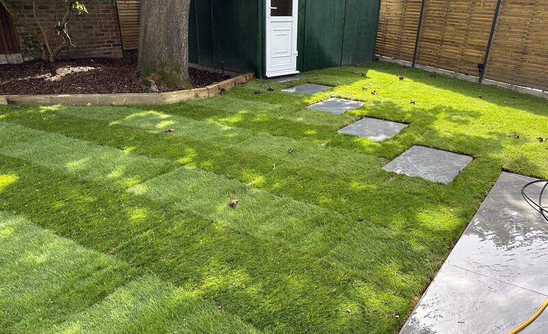 Turfing & Lawn Installation project — The Phoenix Landscapes