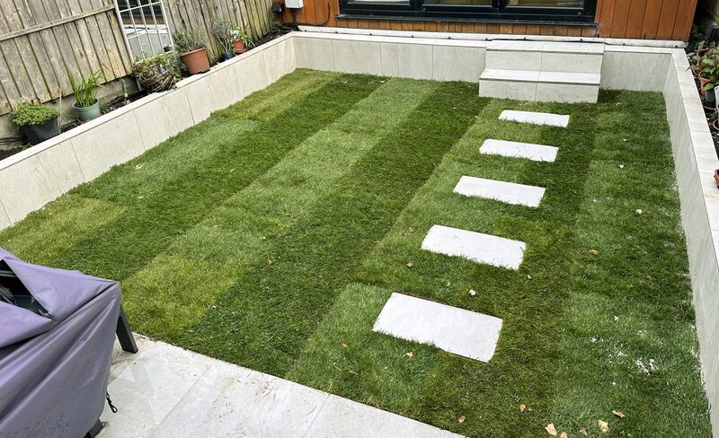 Turfing & Lawn Installation project — The Phoenix Landscapes
