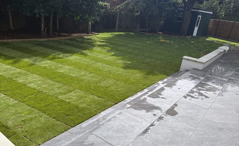 Turfing & Lawn Installation project — The Phoenix Landscapes